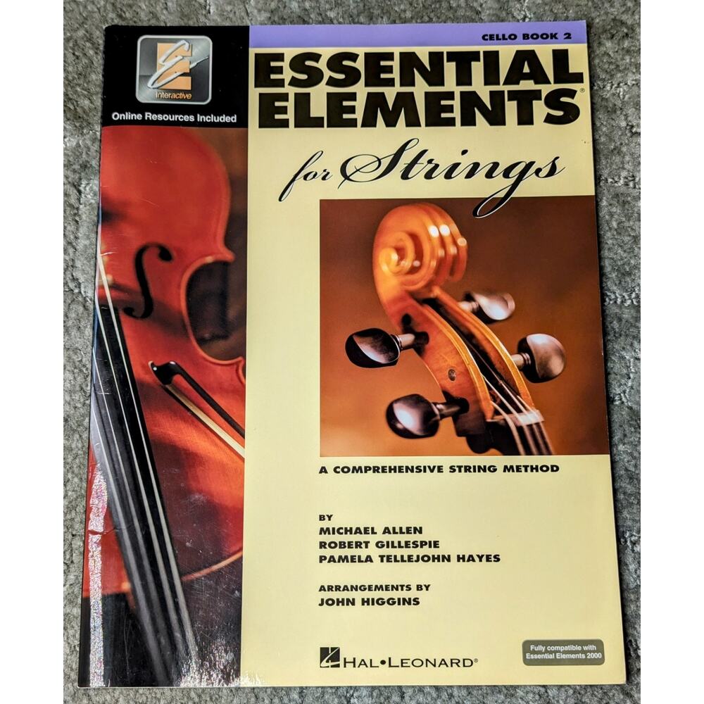 Essential Elements 2000 For Strings Hal Leonard Violin Book 2 PB Book Only C2004